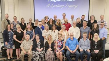 Group photo Retirement 2025